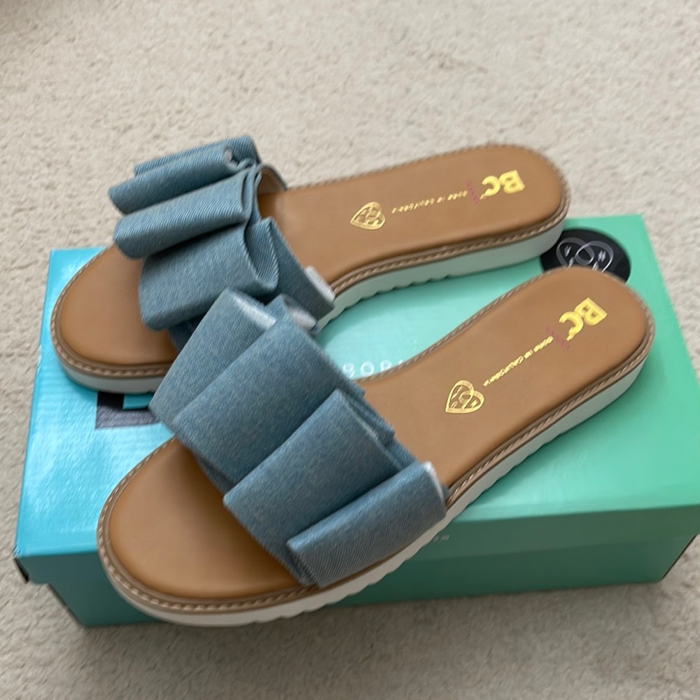 BC, Fun for all ages Lt Blue denim. 8.5